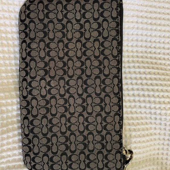 Coach Canvas Wristlet - Picture 2 of 4